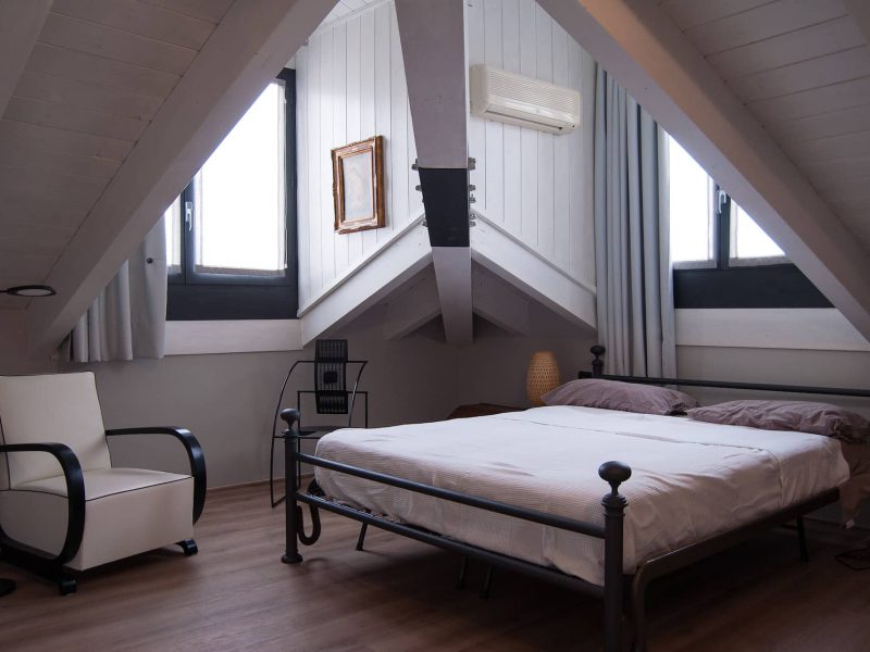 slaapkamer met bed