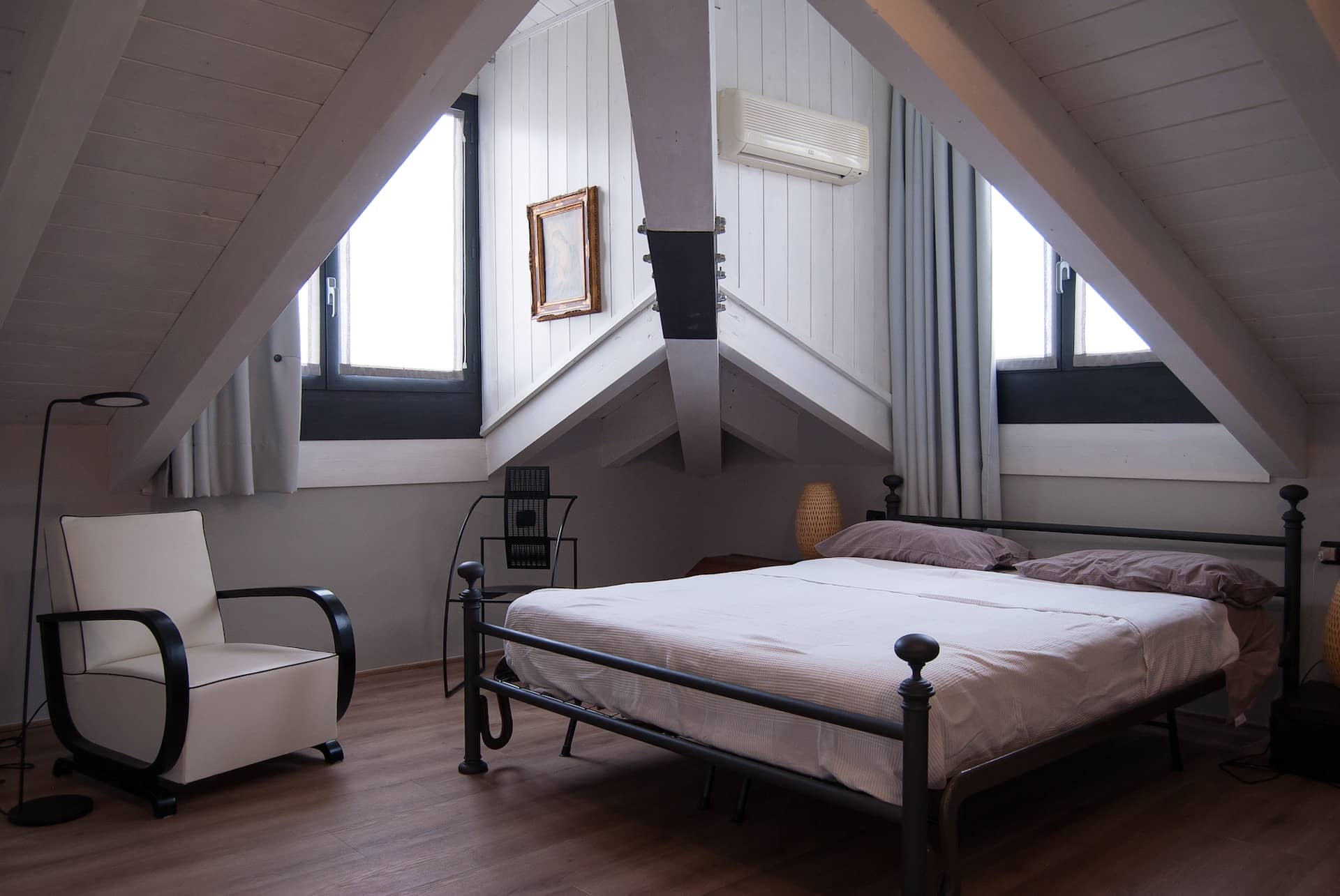 slaapkamer met bed