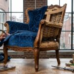 De wederopstanding van het erfstuk dankzij een meubelstoffeerderij Amsterdam